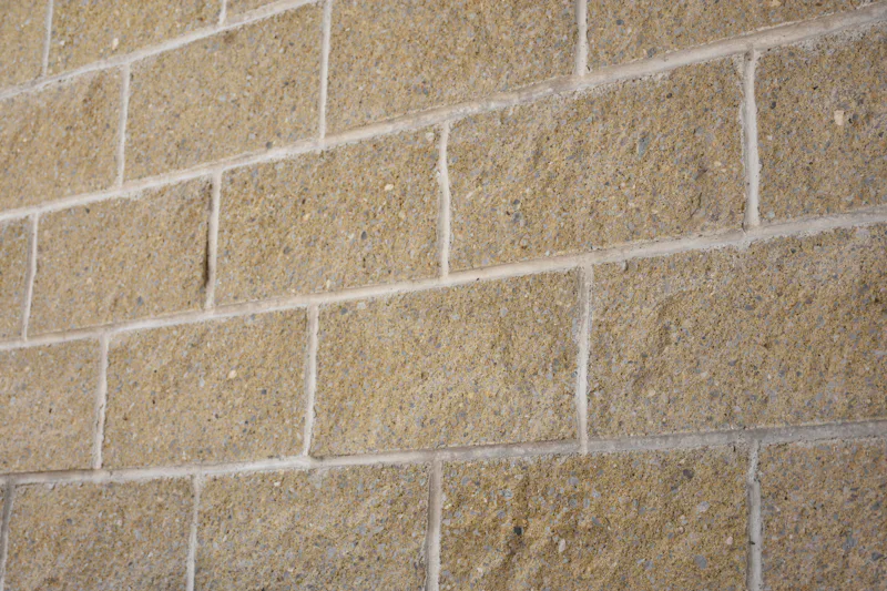 Ren stenfacade